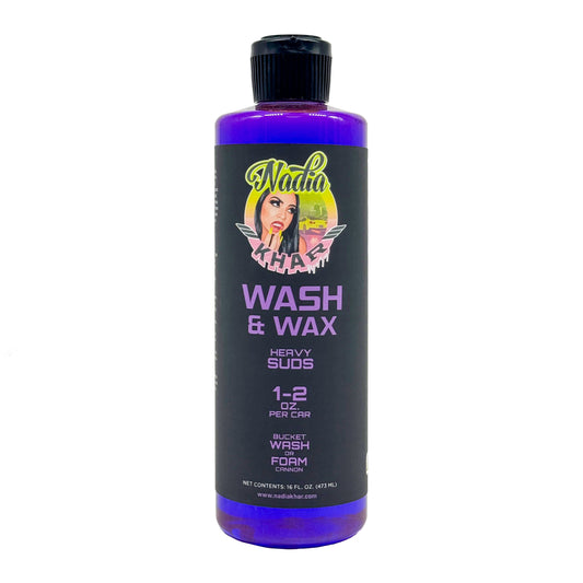 Wash & Wax Car Shampoo 16 Oz